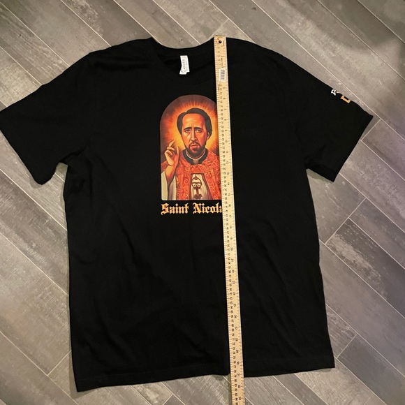 Saint Nicholas Cage Mens XXL T-Shirt - Picture 5 of 7